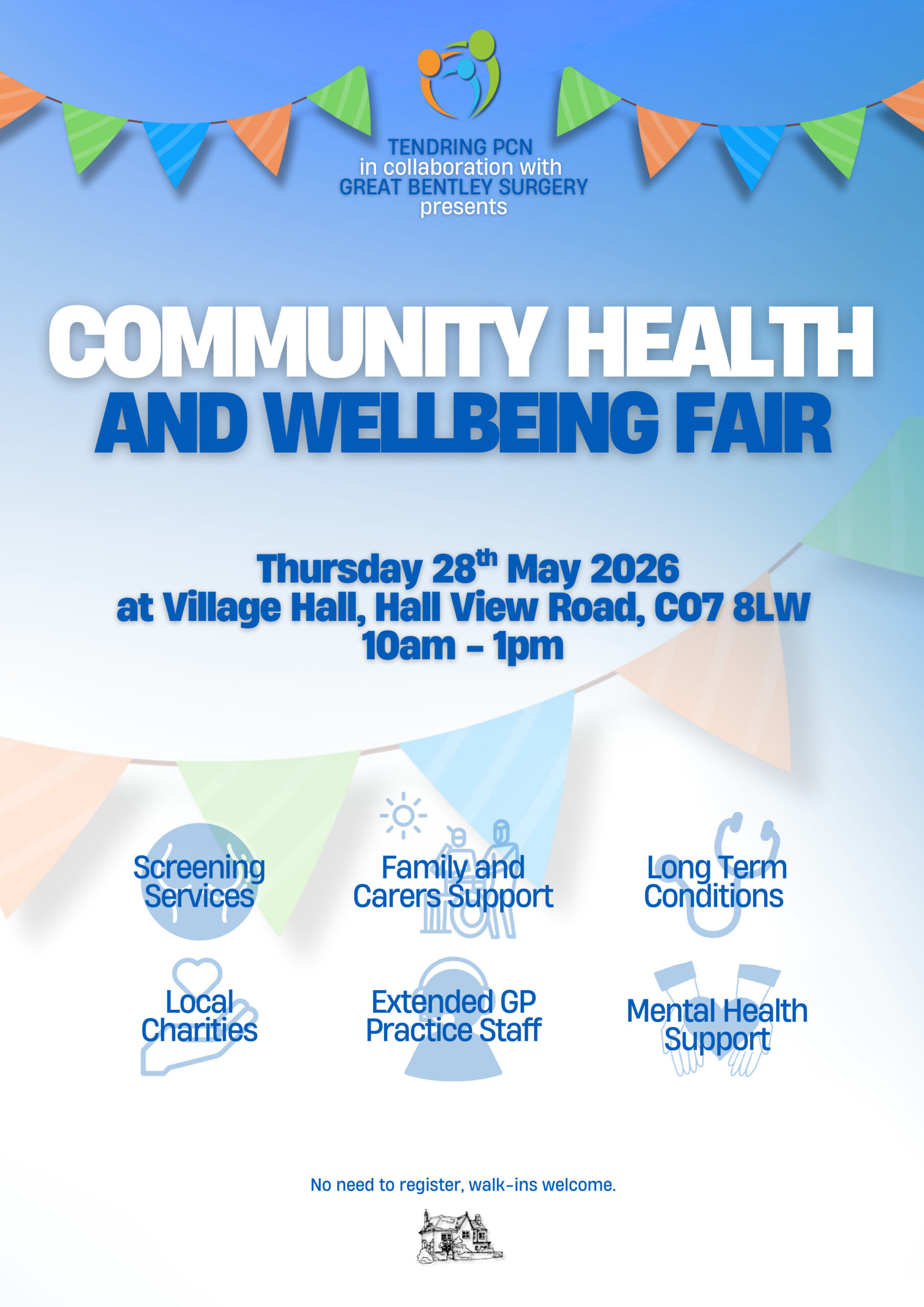 Health and Wellbeing Fair Poster